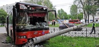 Три пассажира троллейбуса пострадали в ДТП в Нижнем Новгороде