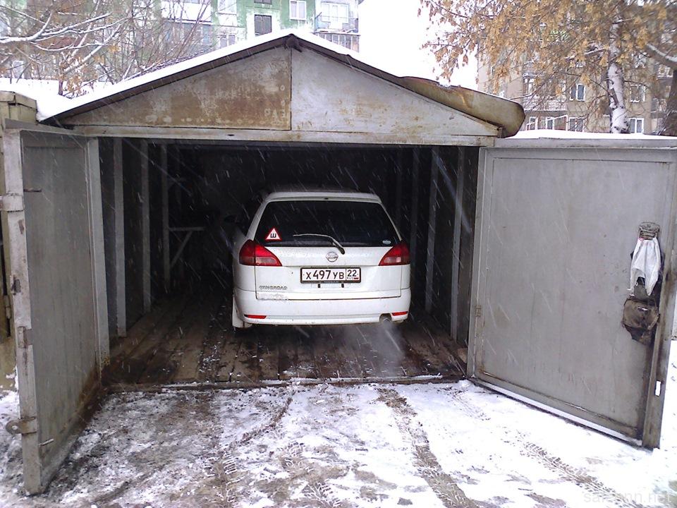 Парковка в гараж фото